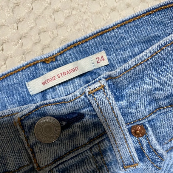 Levi Straight jeans size 24 - Picture 4 of 4